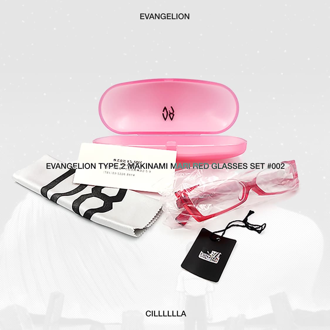 EVANGELION 에반게리온 마키나미 마리 안경 타입2 풀구성 상품이미지1