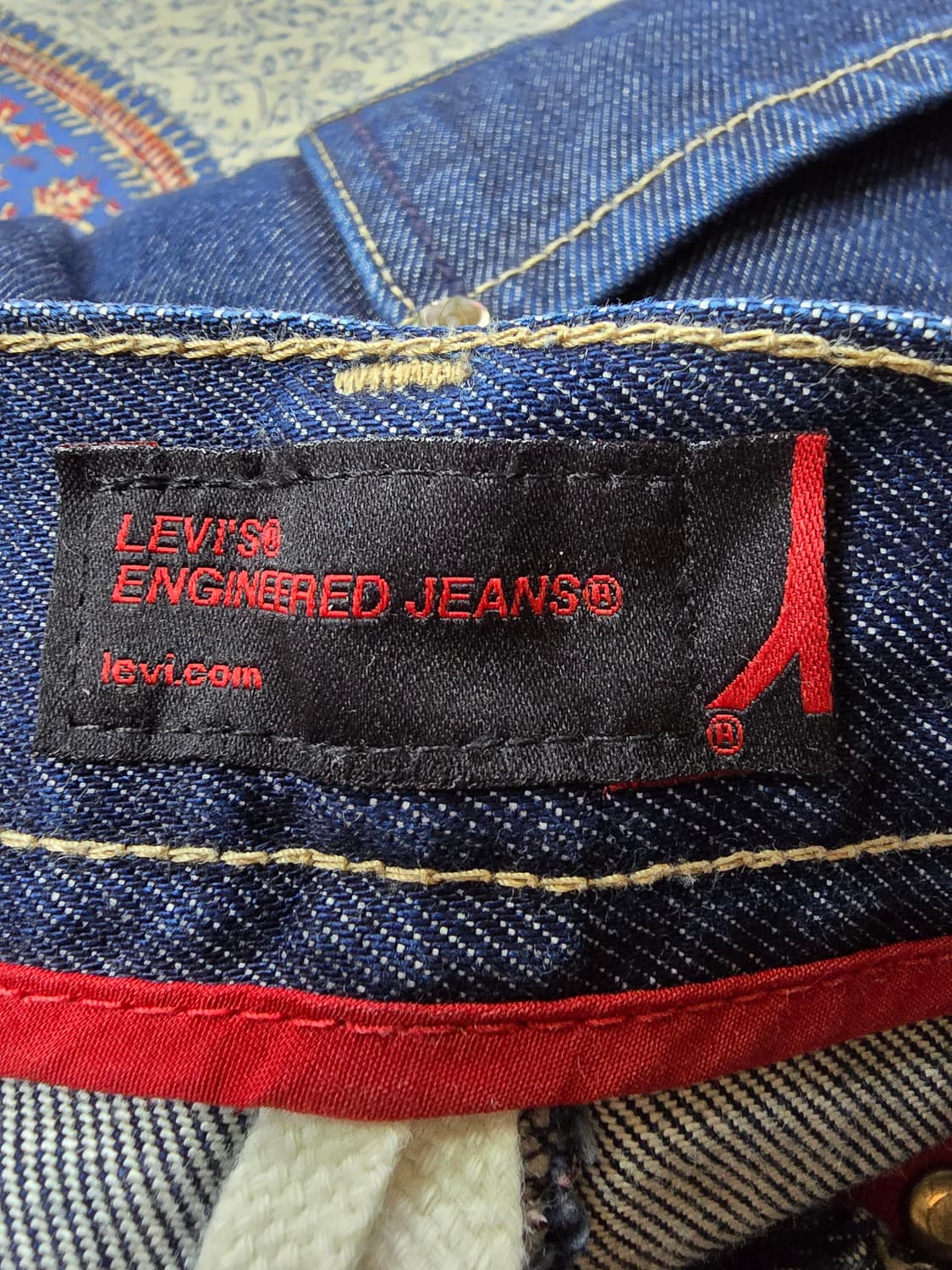 리바이스 엔지니어드진 진청 데님 청바지 (1815) 상품이미지4