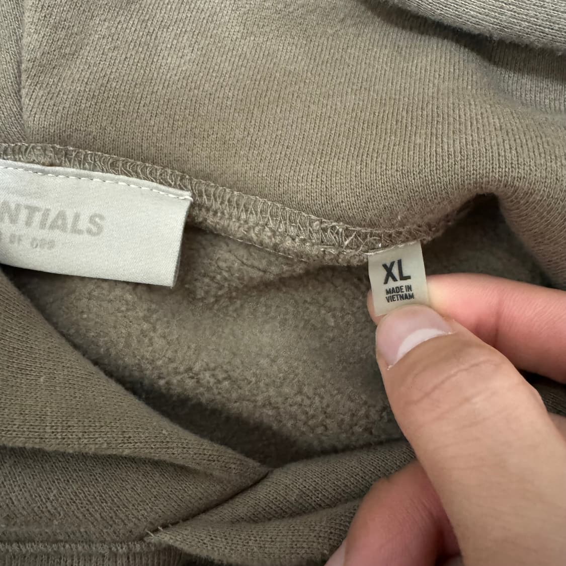 에센셜 피어오브갓 22SS 릴렉스 로브 후드티 상품이미지8