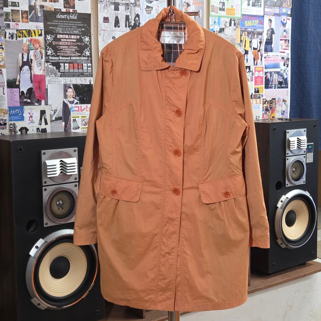 JPN 마사키 마츠시마 미디 코트 자켓 상품이미지2