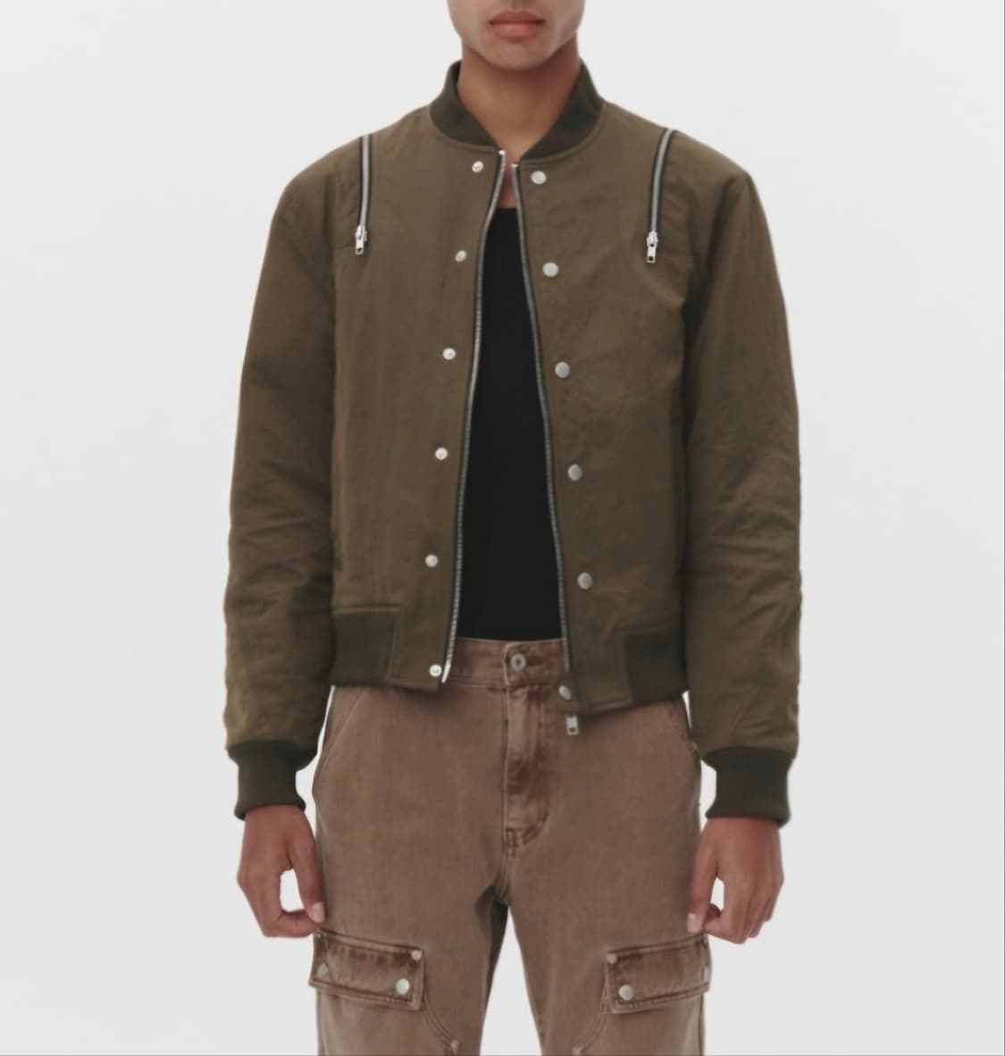 [95-100]넥스트도어립스 지퍼 블루종 자켓 상품이미지1