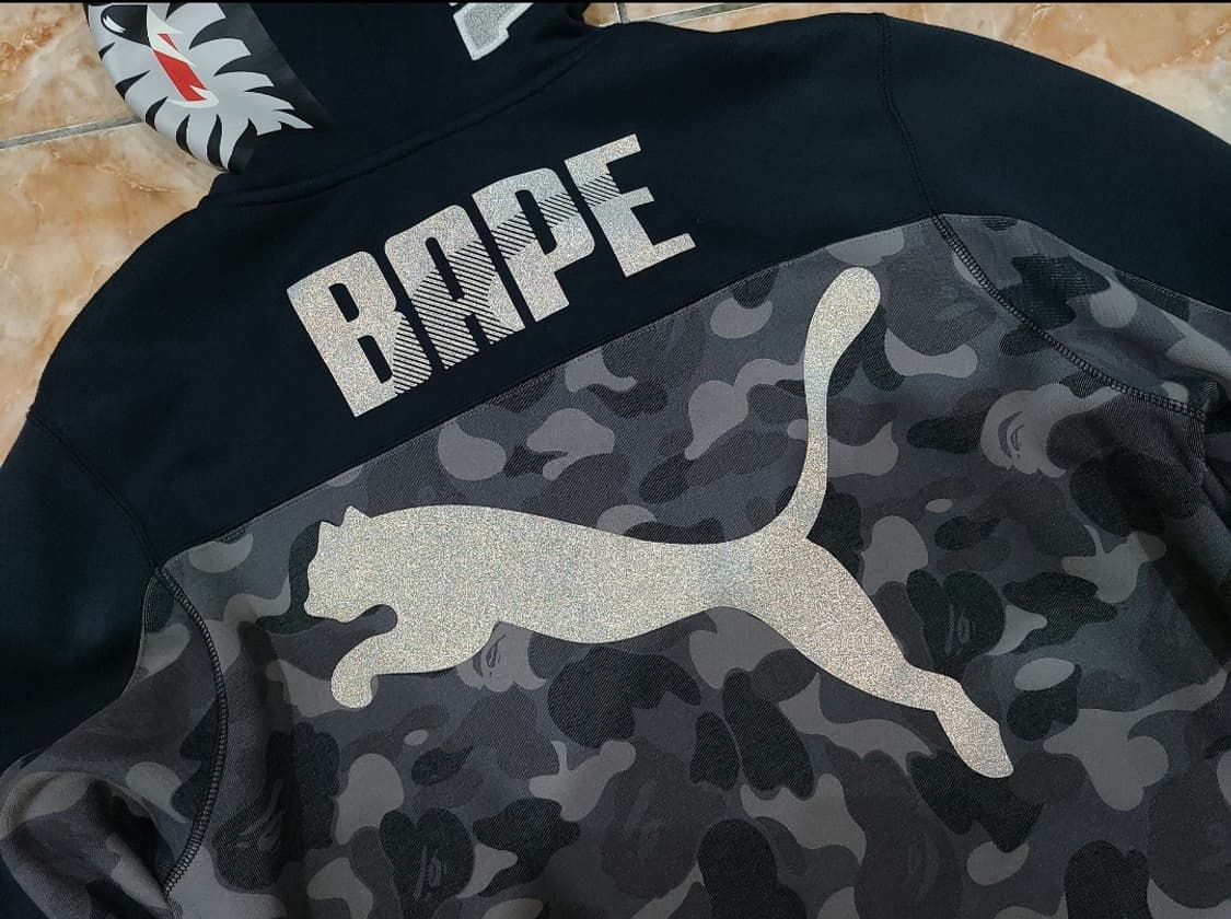 PUMA X BAPE 푸마 베이프 샤크후드집업 상품이미지6