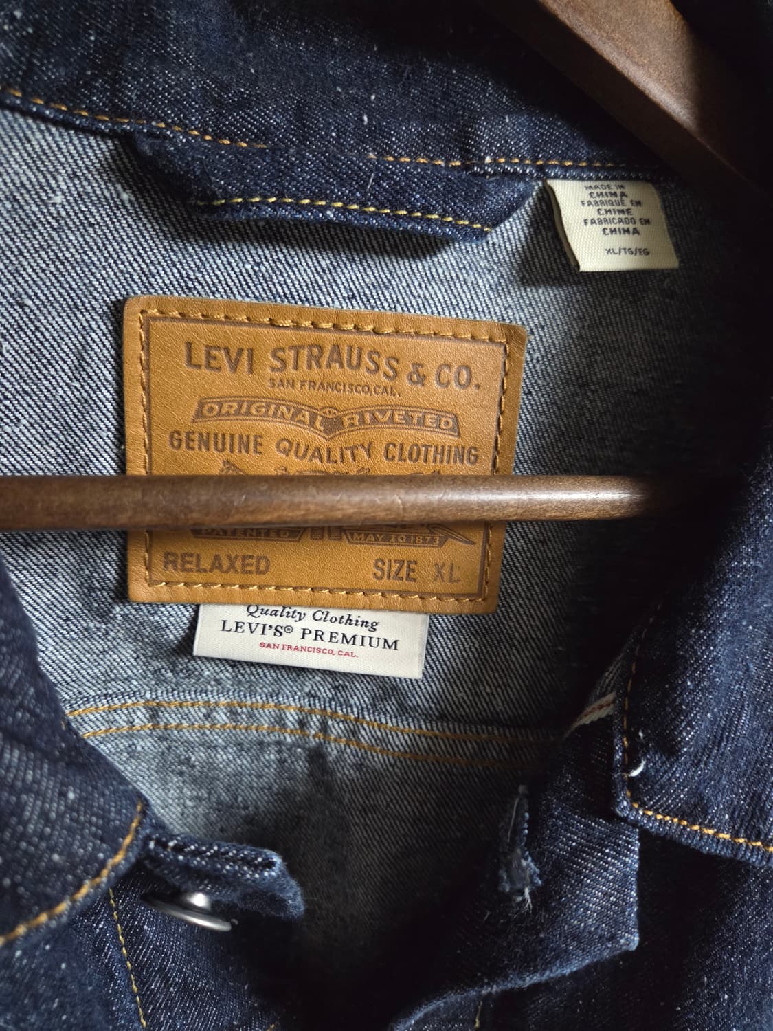 리바이스 1세대 데님 트러커 자켓 A3174-0002  XL 상품이미지5