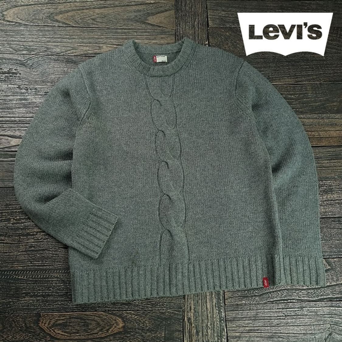 [리바이스] 크루넥 울 니트 스웨터 M19511 상품이미지1