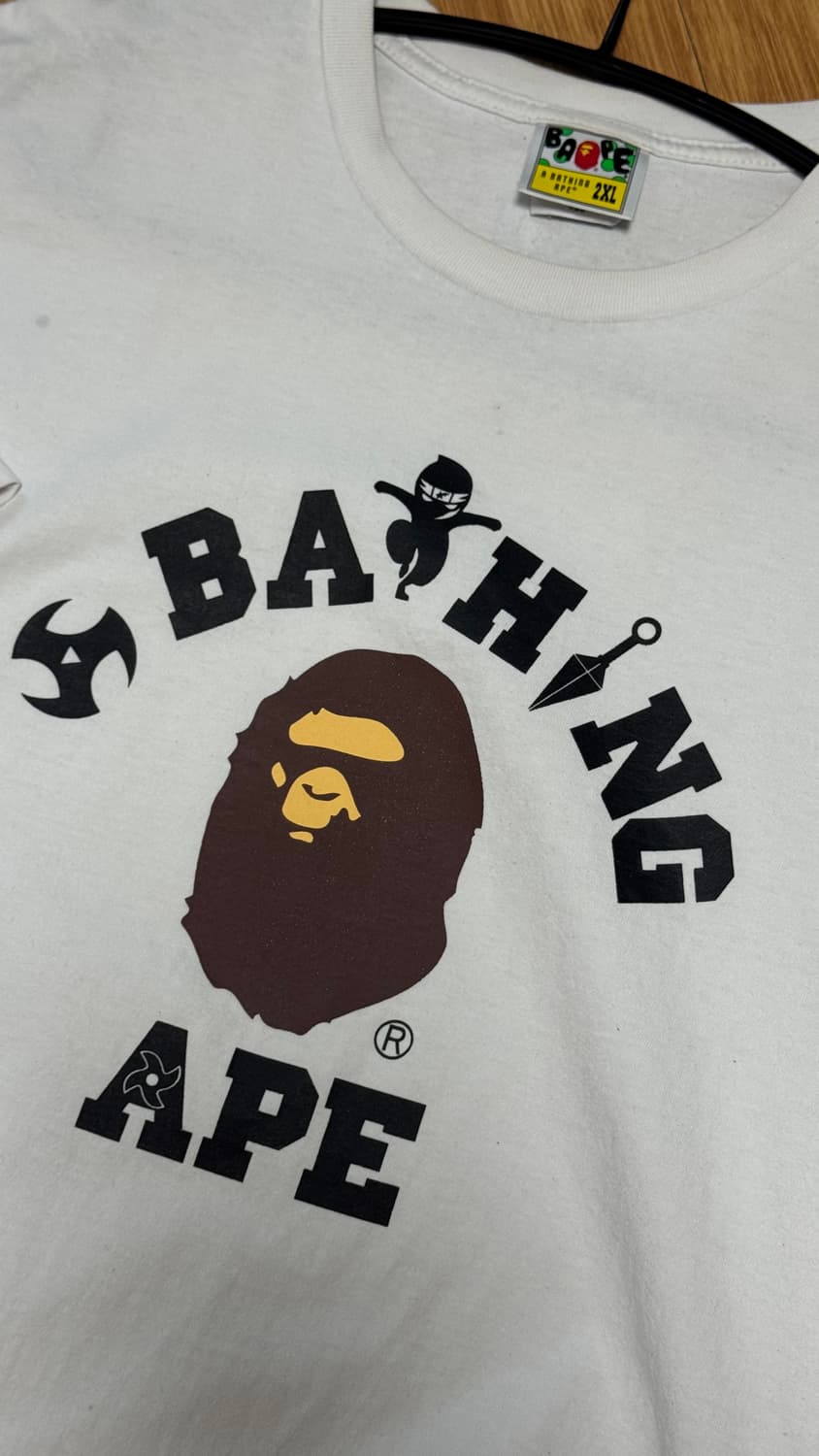 BAPE Ninja College T-Shirt 베이프 반팔 상품이미지4