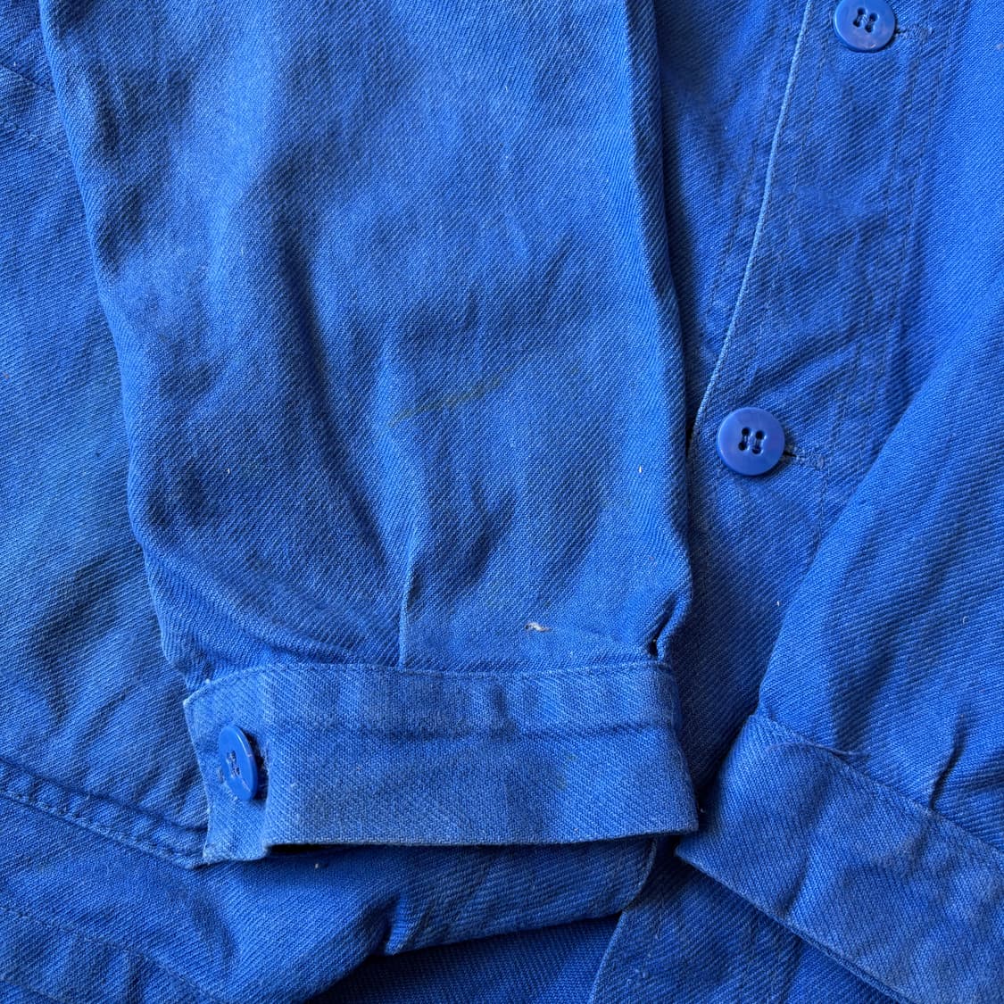 90년대 빈티지 프랑스 생산 프렌치 워크 트윌코튼 자켓 상품이미지9