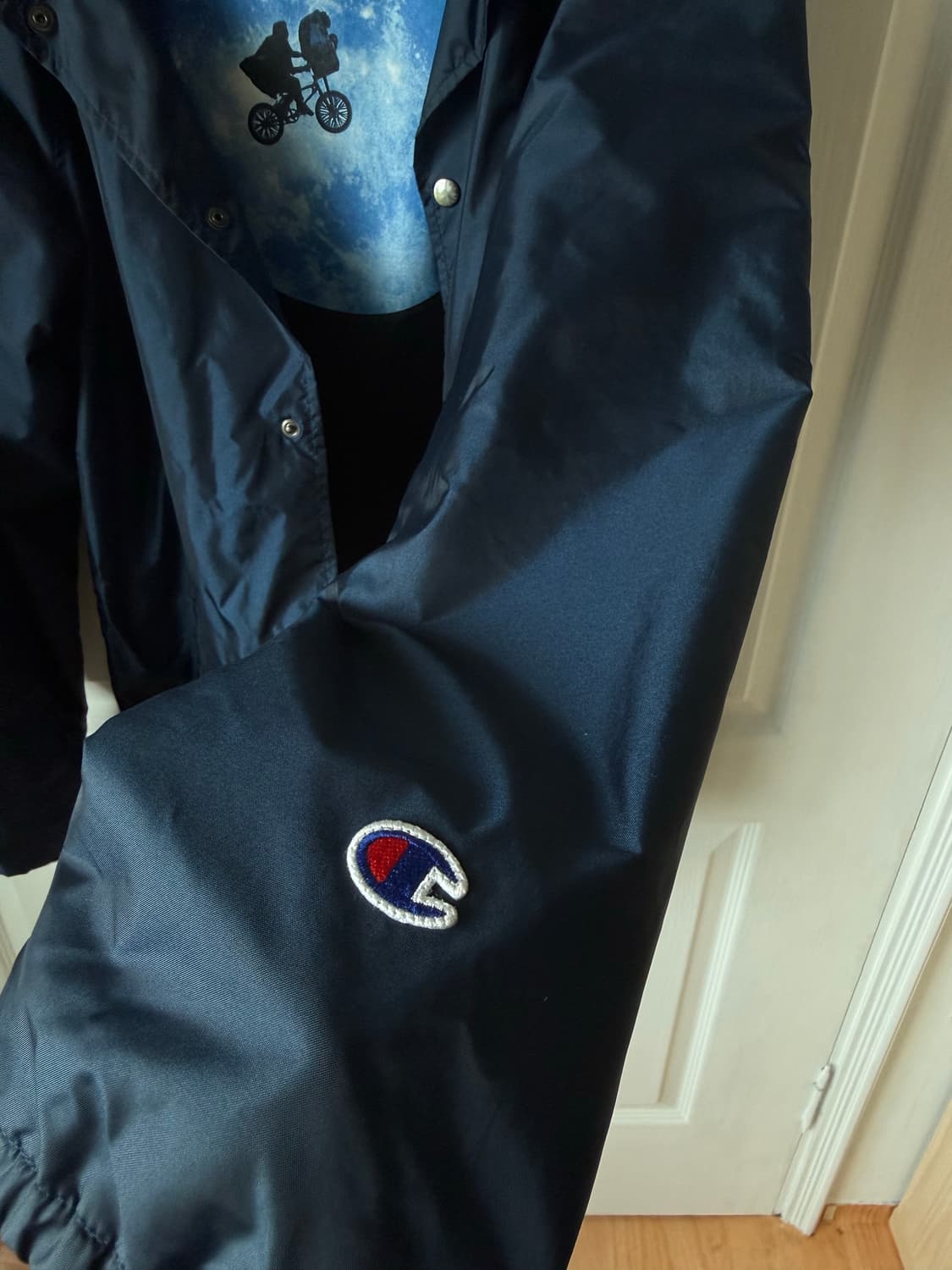 챔피온 x E.T. 콜라보 코치자켓 상품이미지4