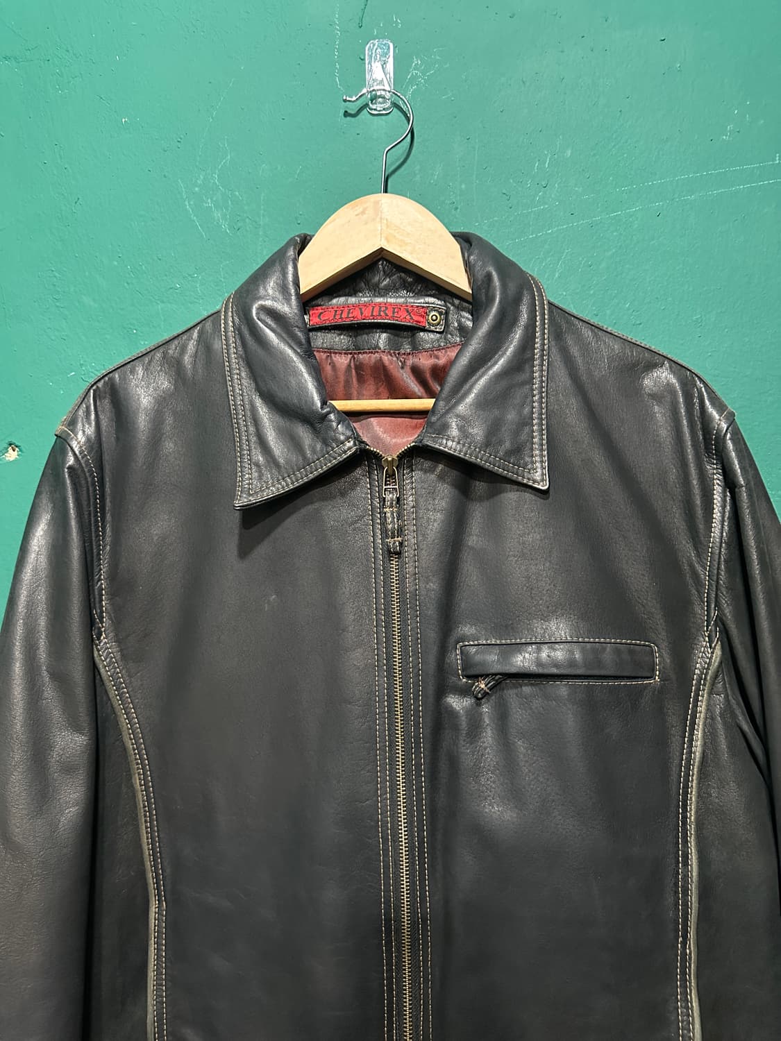 Chevirex 레더 싱글라이더자켓 XL 상품이미지2