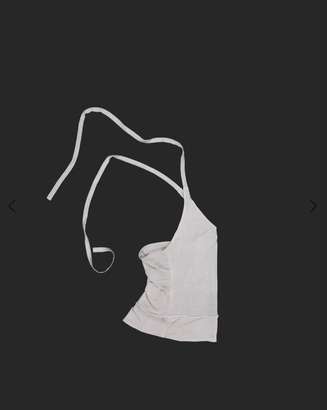 Block Halter T - Ice gray  상품이미지2
