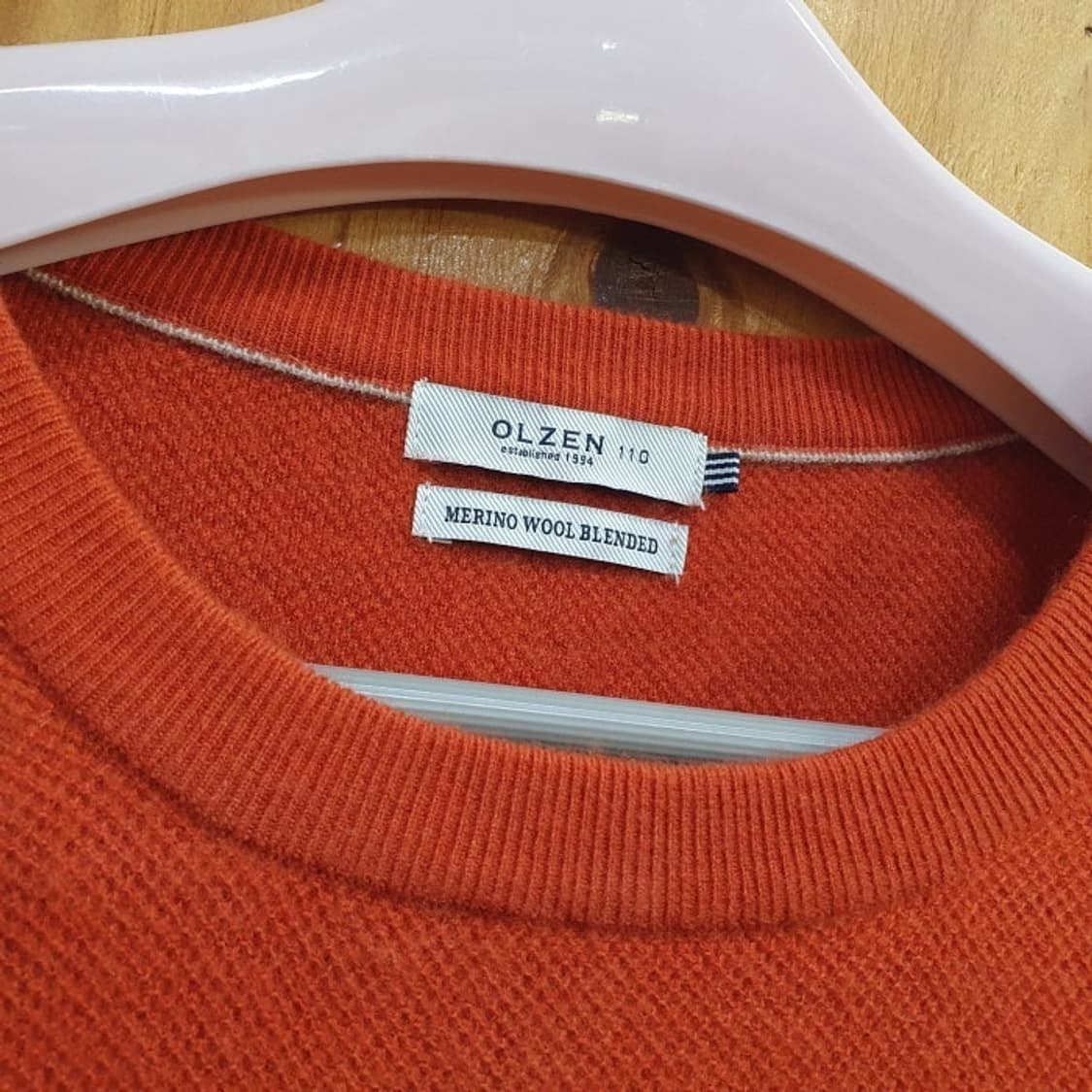 올젠 MERINO BLENDED 모혼방 니트(110) 상품이미지8