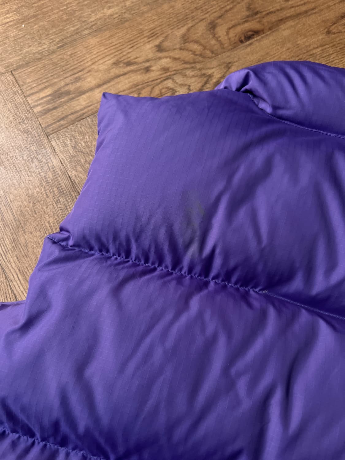 [M]노스페이스 재팬 퍼플 구스다운 패딩 베스트 상품이미지7