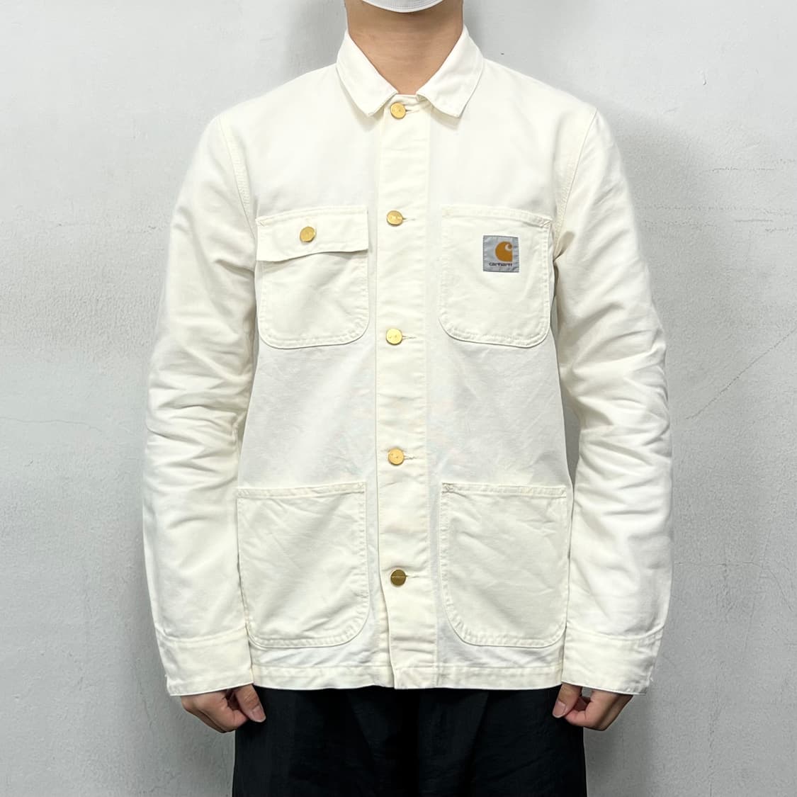 칼하트 WIP 코튼 디어본 캔버스 미시건 워크자켓 상품이미지2
