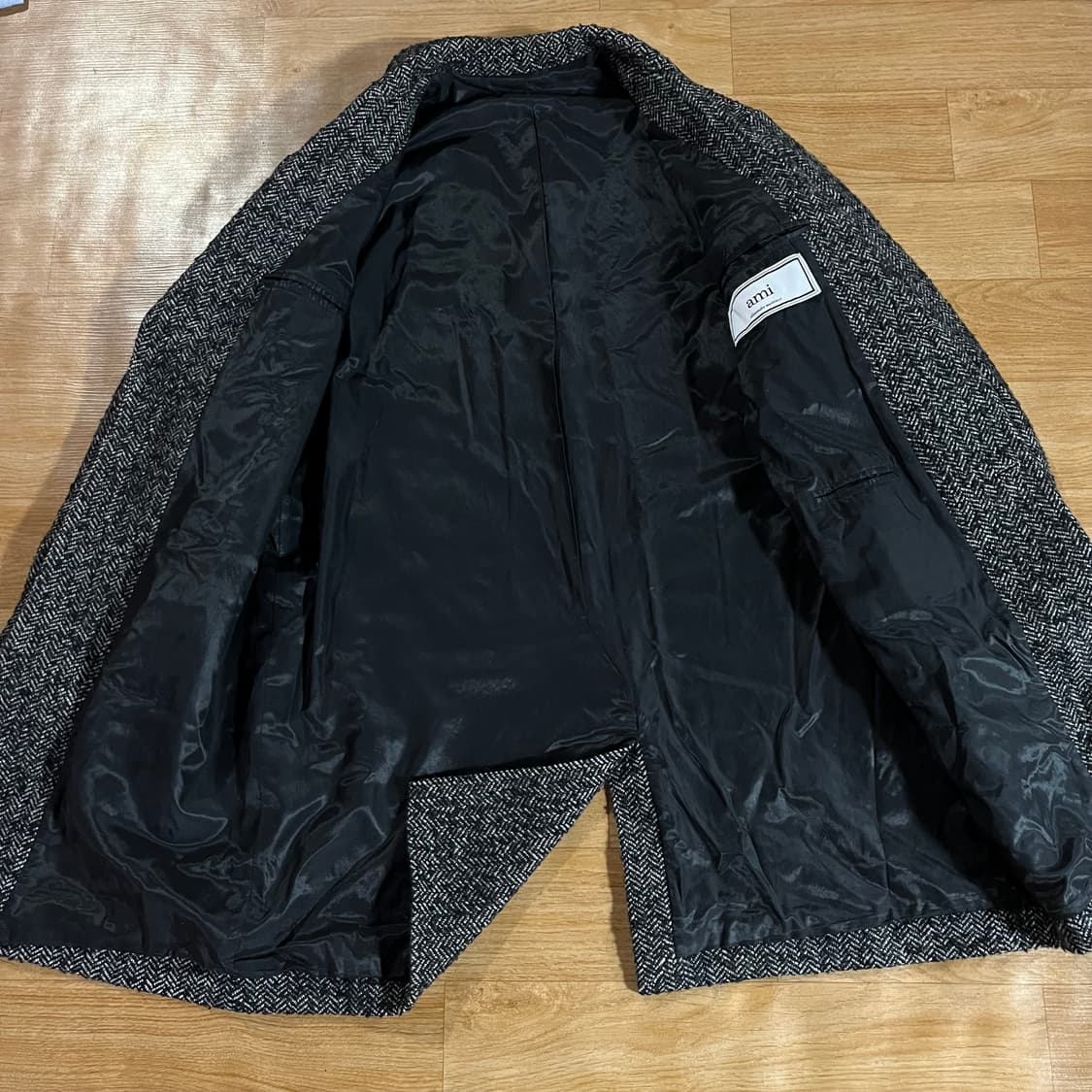 [110] 아미 오버 헤링본 트위드 코트 상품이미지6