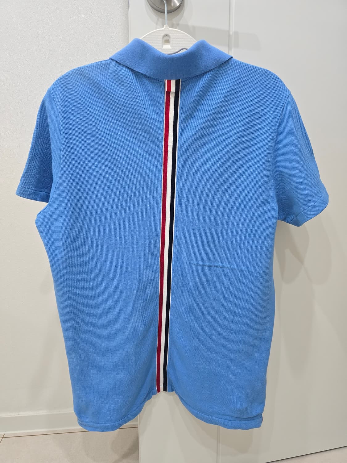 톰브라운 블루 반팔 카라티 상품이미지7