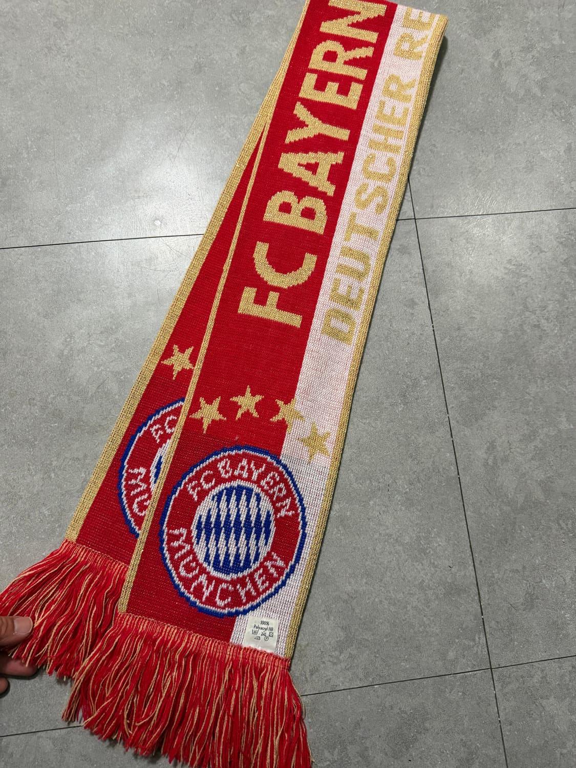 바이에르뮌휀 오리지널 빈티지 로고 머플러  상품이미지5