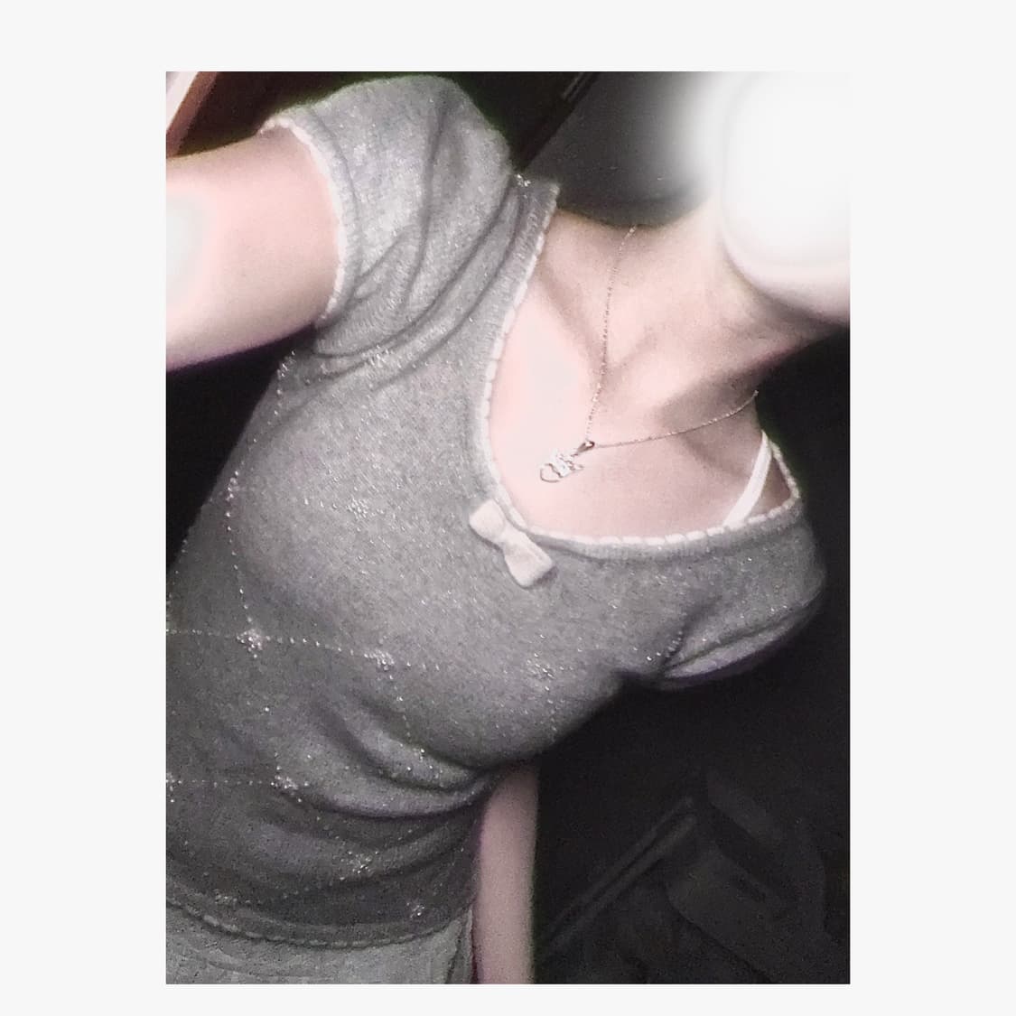 빈티지 히메갸루 리본 로걀탑 ) 리즈리사 트랄라라 라떼갸루 stc 갸루 상품이미지2