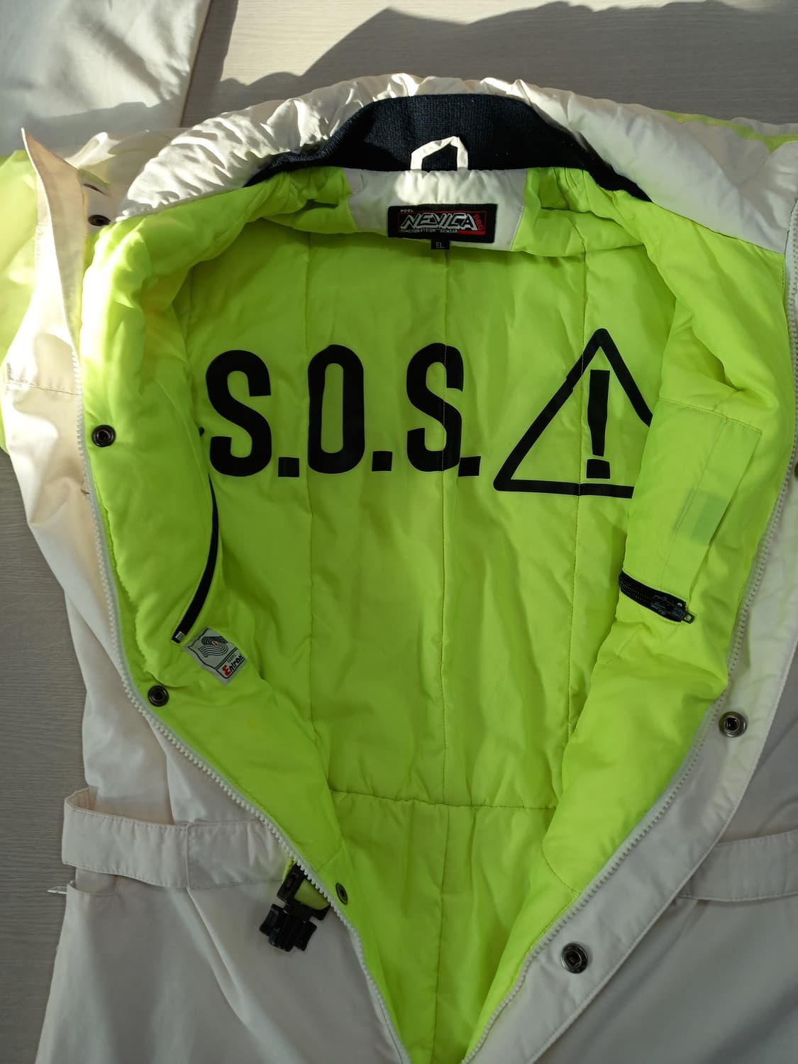 XL105 NEVICA 방한 스키 보드복 아이보리 XL-454 상품이미지7