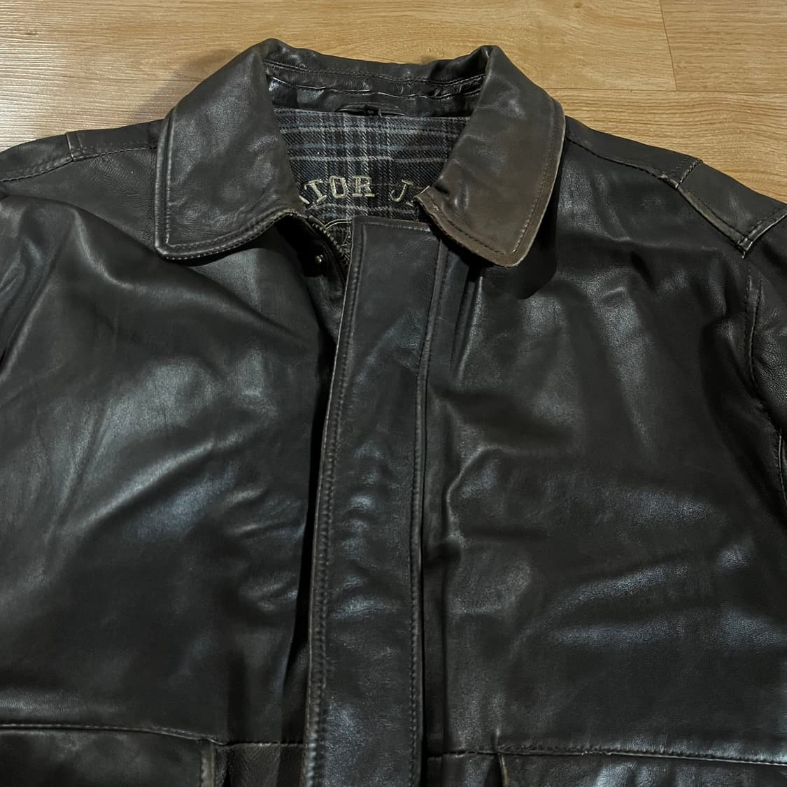 [105] 아르마 a-1 빈티지 가죽자켓 상품이미지2