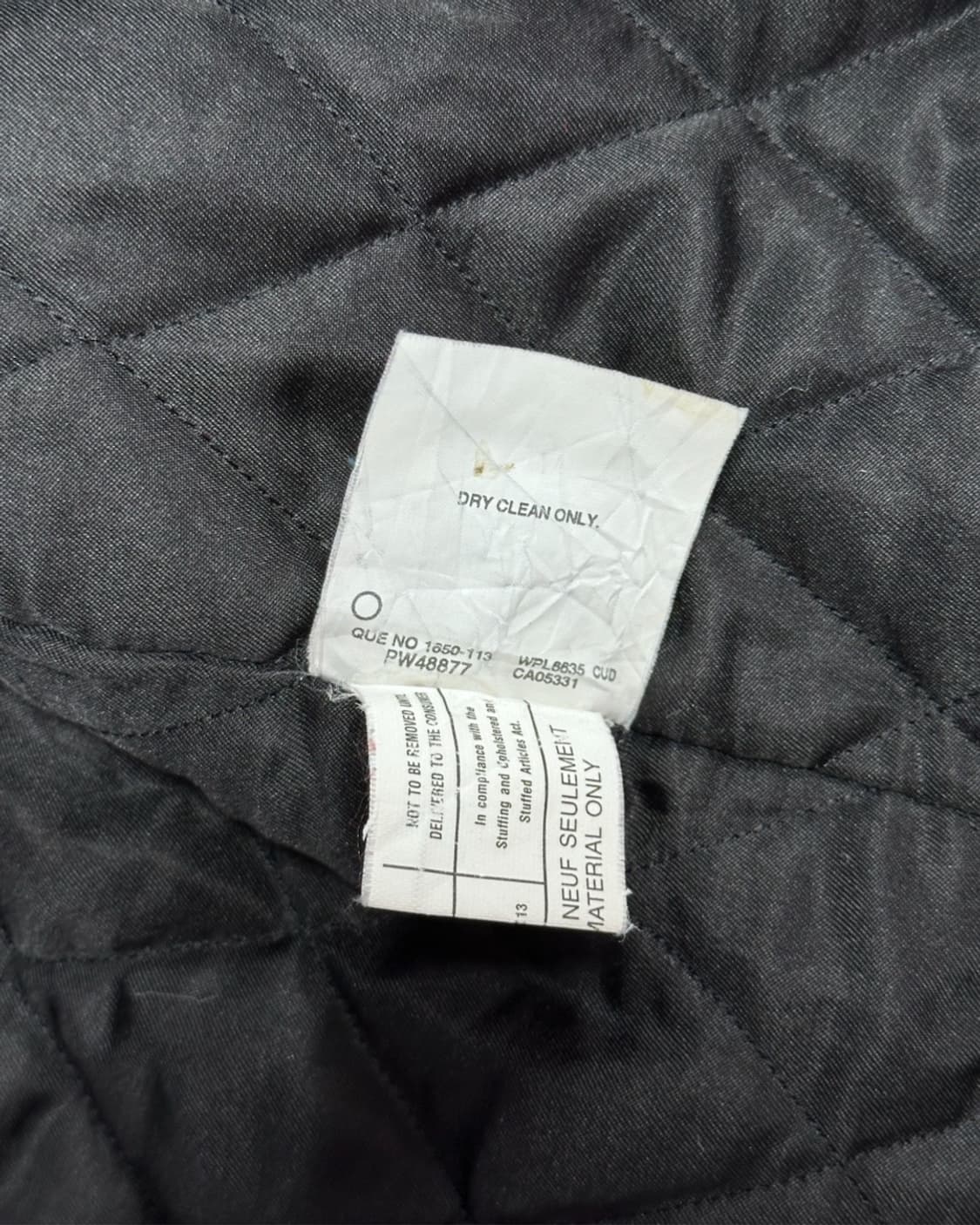 울리치 체크 후드 퀼팅자켓 상품이미지5