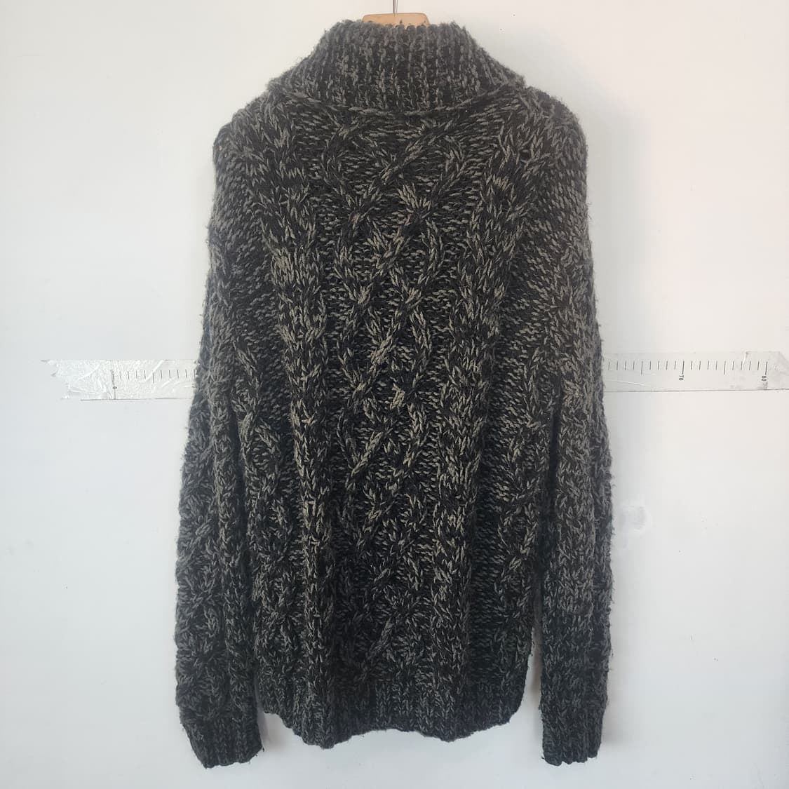 디젤 꽈배기 니트 가디건 상품이미지6