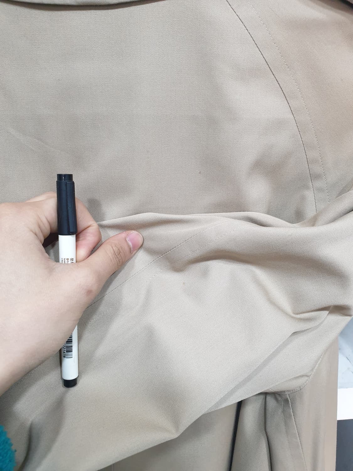 빈티지 버버리 베이지 더블 브레스티드 트렌치 코트 상품이미지10