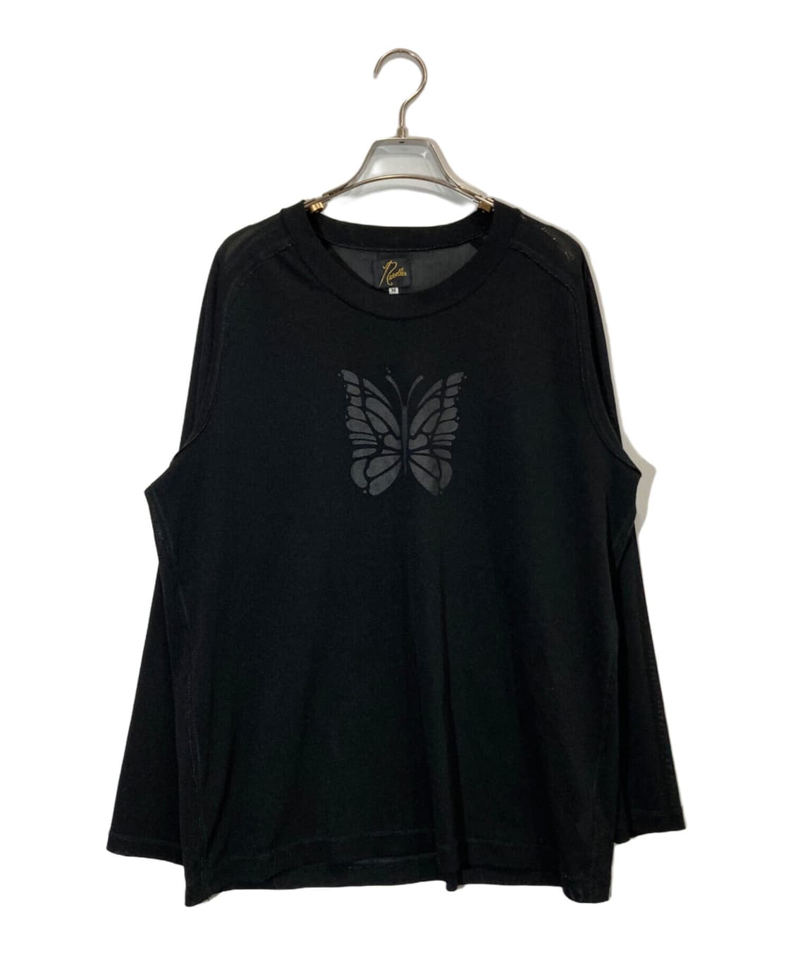 Needles 니들스 쉬어 나비 티셔츠 상품이미지1