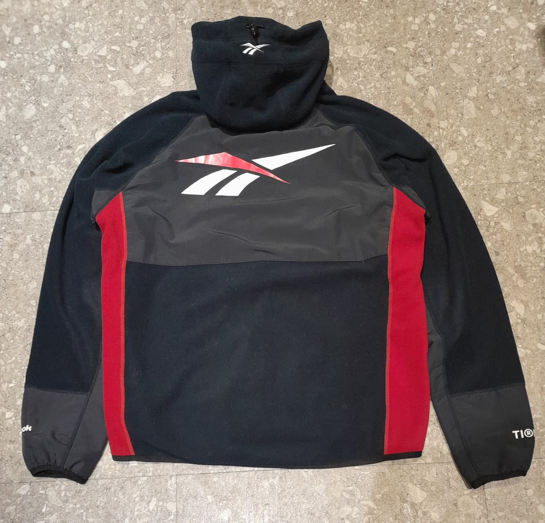 💥디스이즈네버댓 X 리복 후리스 트레이닝 후드 자켓 (M) 상품이미지2