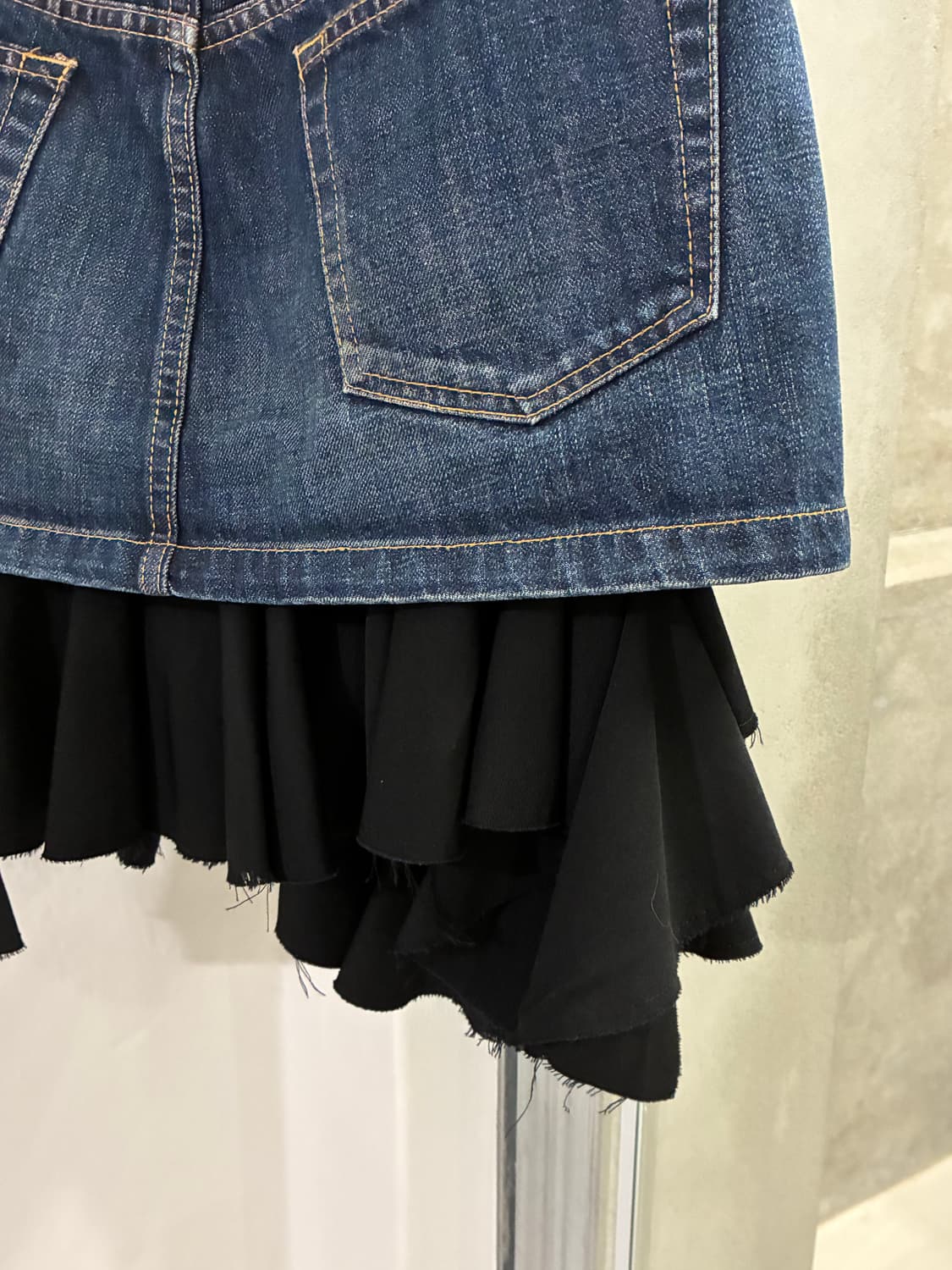 준야 와타나베 꼼데가르송 데님 스커트 상품이미지7