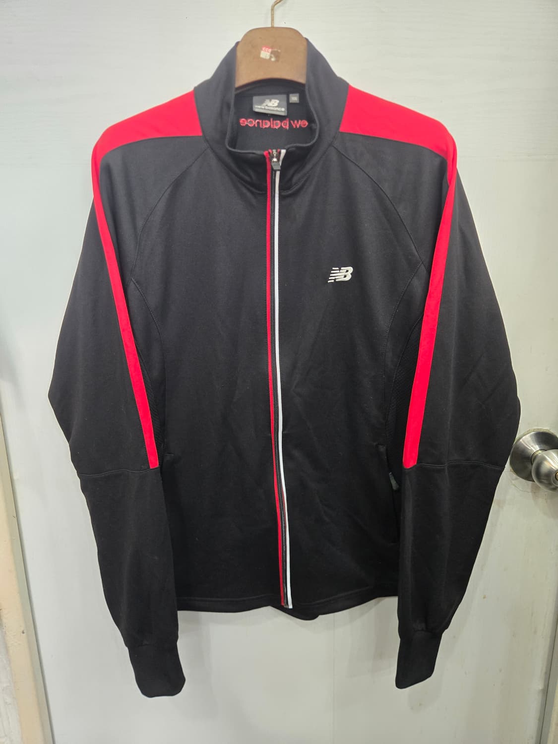 105,XL )) New balance 뉴발란스 져지! 블랙 & 레드 상품이미지1