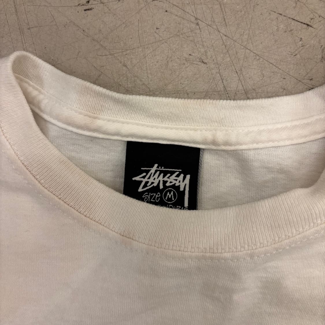 스투시 캘리포니아 라구나 비치 빅로고 반팔티 상품이미지4