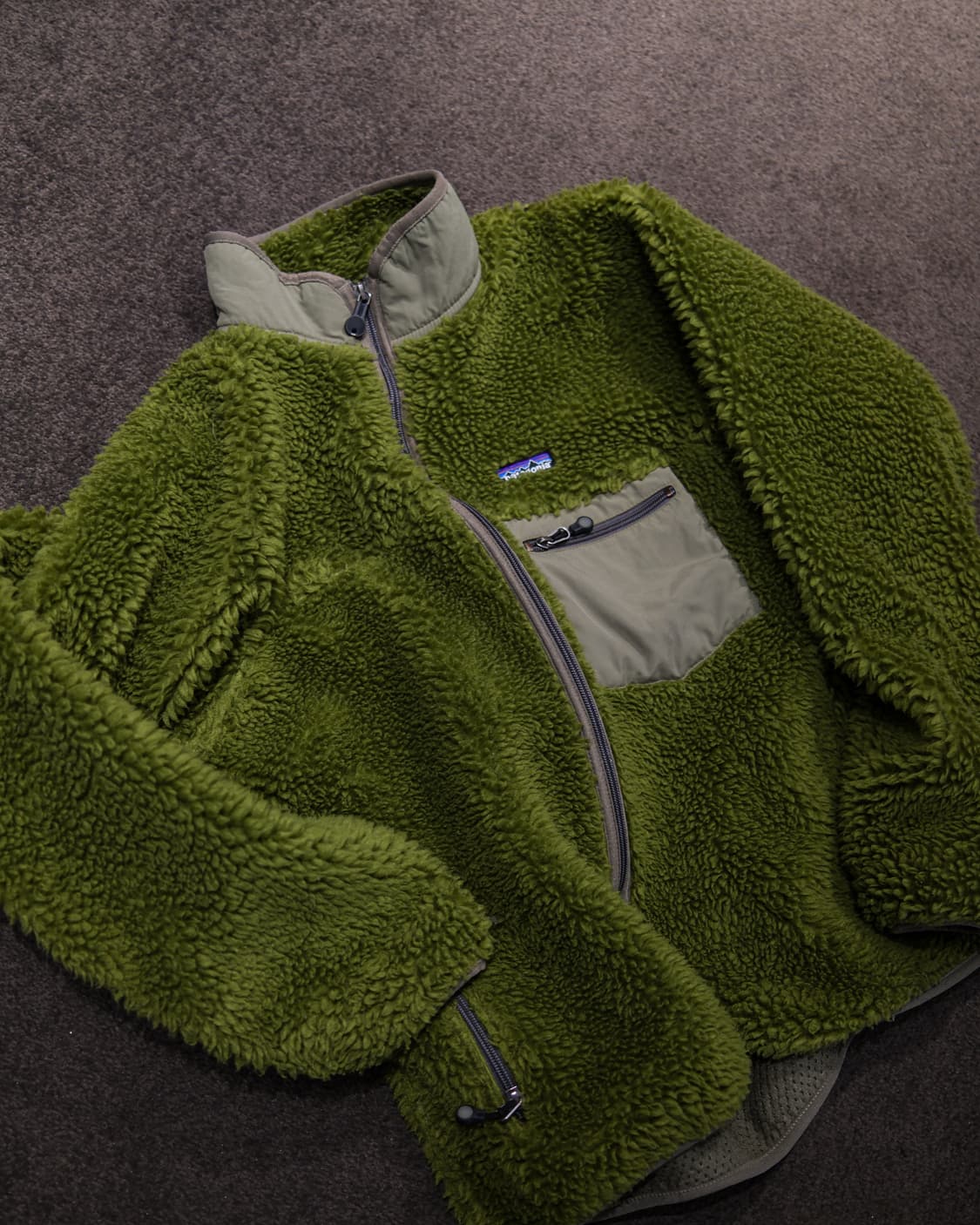 Patagonia 00's 딥파일 자켓 그린 M사이즈 상품이미지2