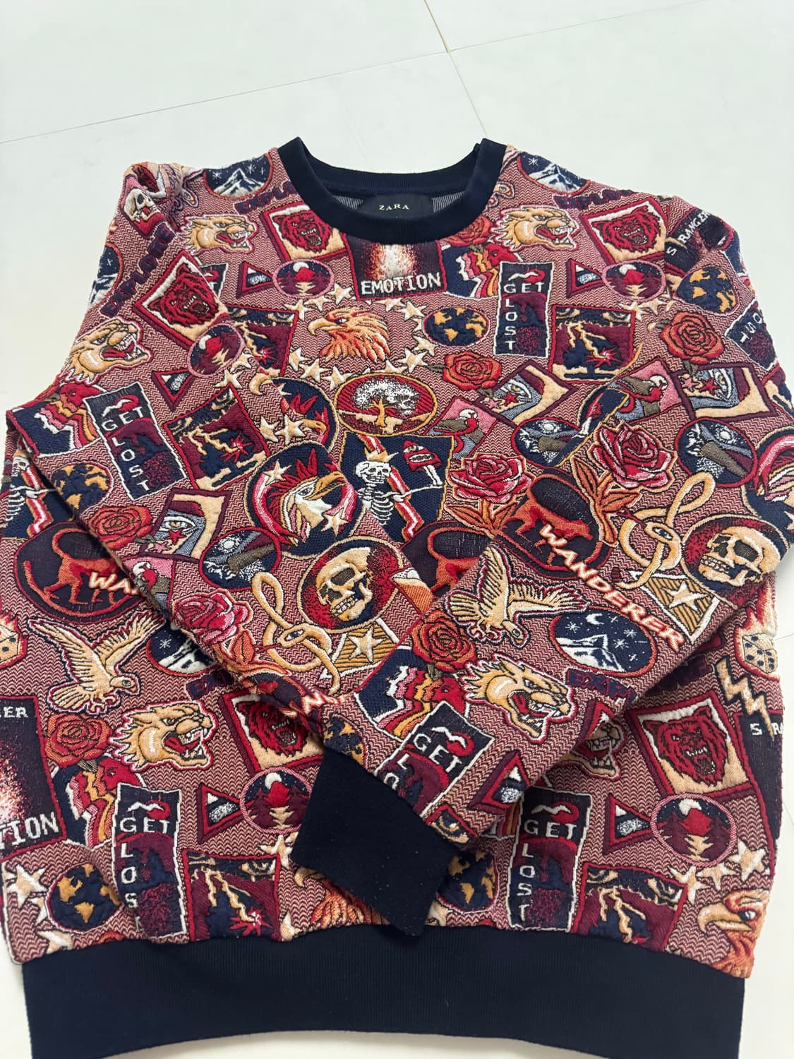 일본 자라 남성니트 상품이미지1