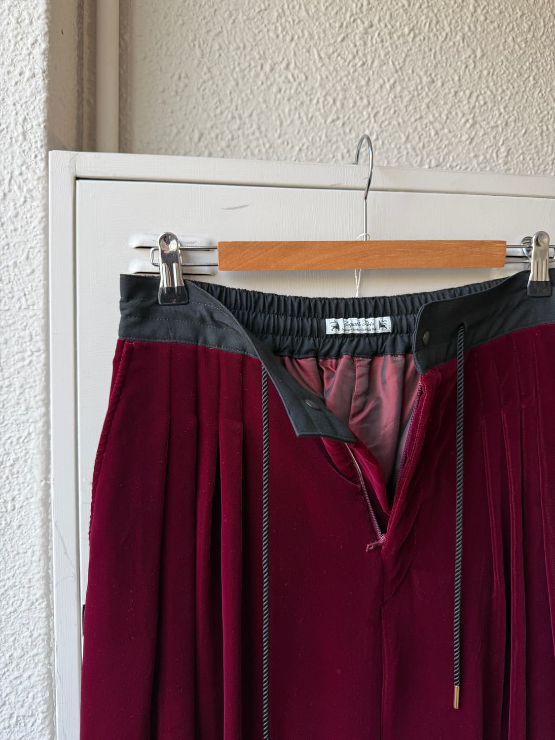 사스콰치패브릭스 벨벳 와이드팬츠 M(-32in) 상품이미지4