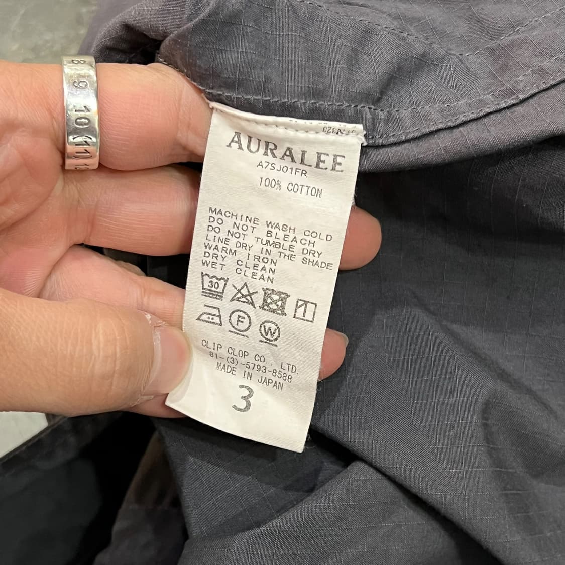  오라리 멀티포켓 워크 셔츠 자켓 y14248 상품이미지8