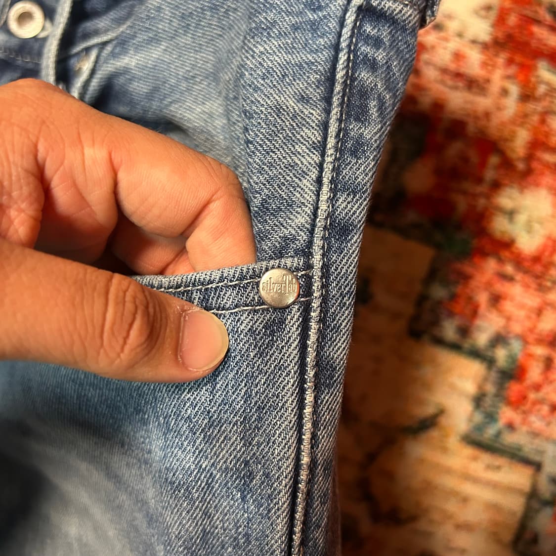 [32] 리바이스 루즈핏 실버탭 데님팬츠 상품이미지7