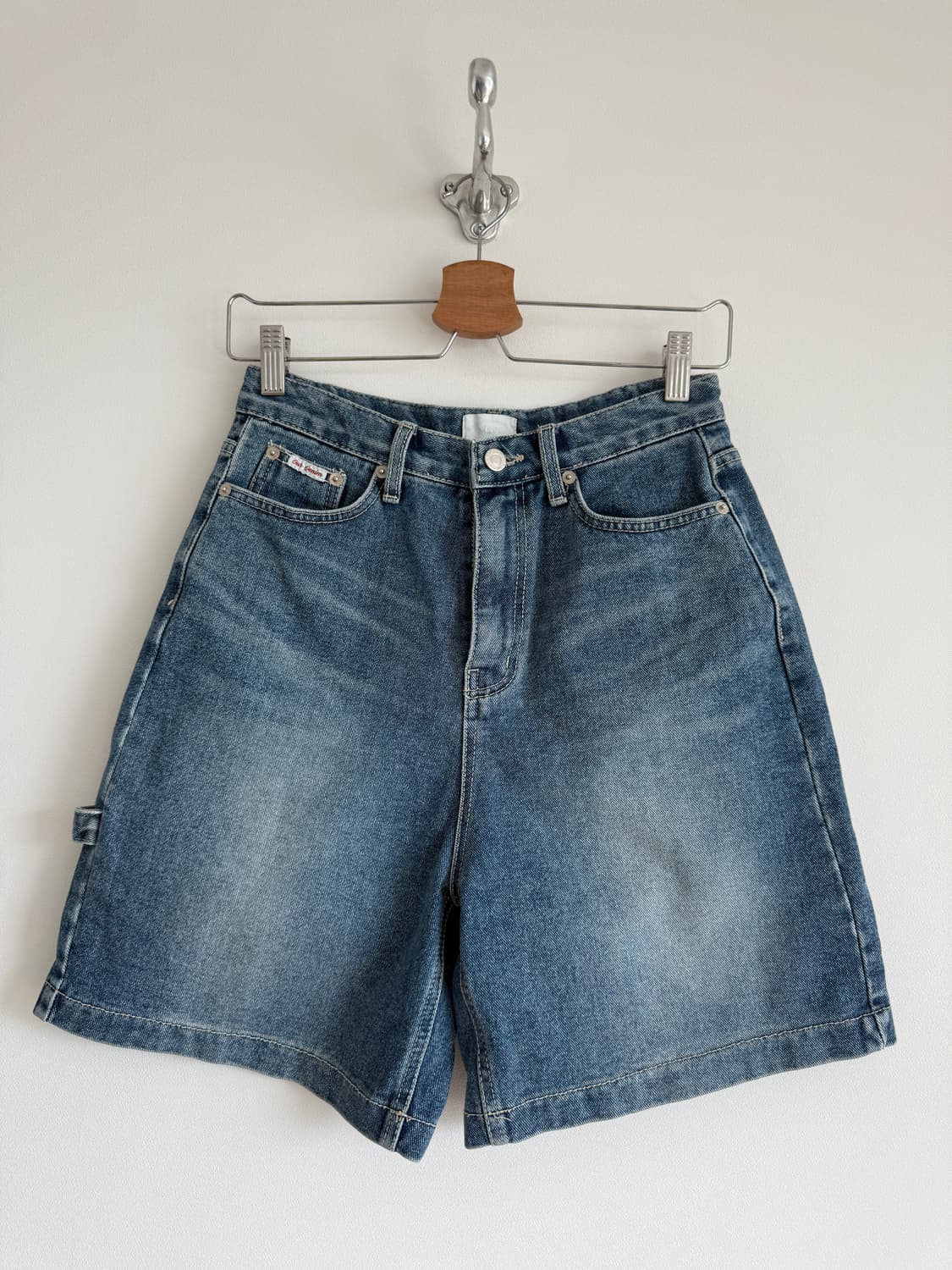 Pre owned 데님 버뮤다 팬츠 상품이미지2