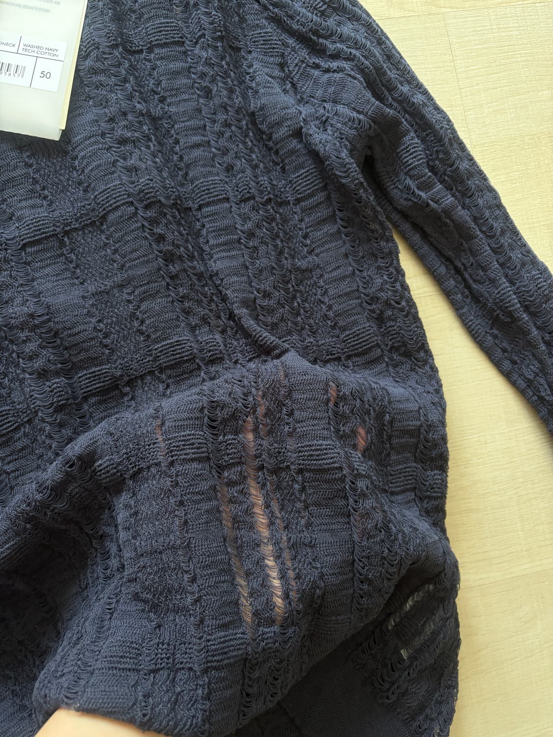 아워레거시 니트 탑 새상품 50 상품이미지3