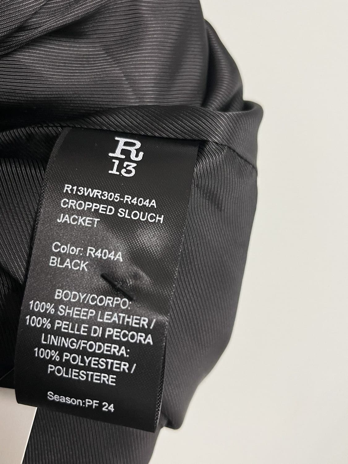 [스키즈 필릭스님 착용] R13 24fw 스터드 레더 자켓 상품이미지5