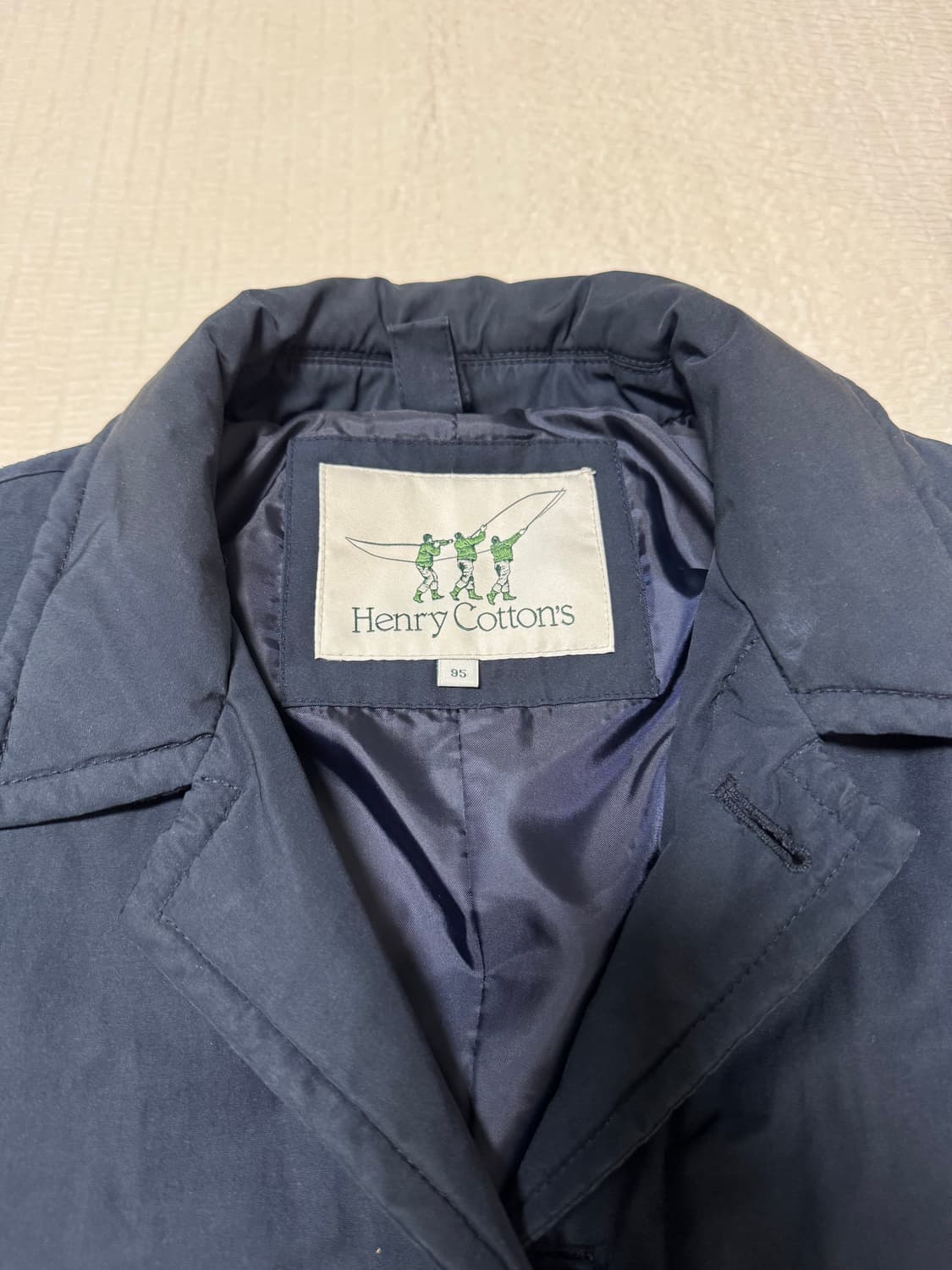 헨리코튼 파일럿 자켓 팝니다 상품이미지2