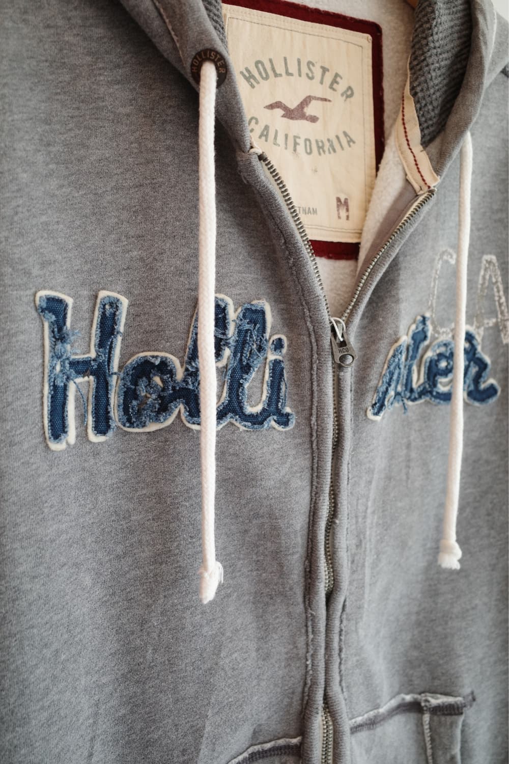 HOLLISTER 홀리스터 레터링 자수 후디 상품이미지5