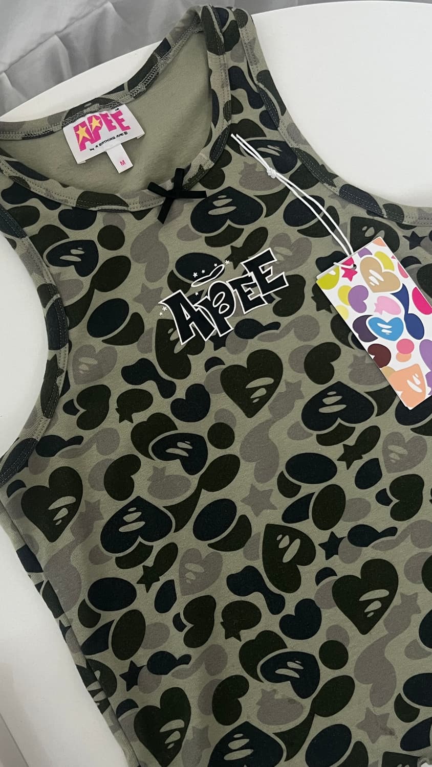 베이프 에이프 카모 나시 민소매 상품이미지4