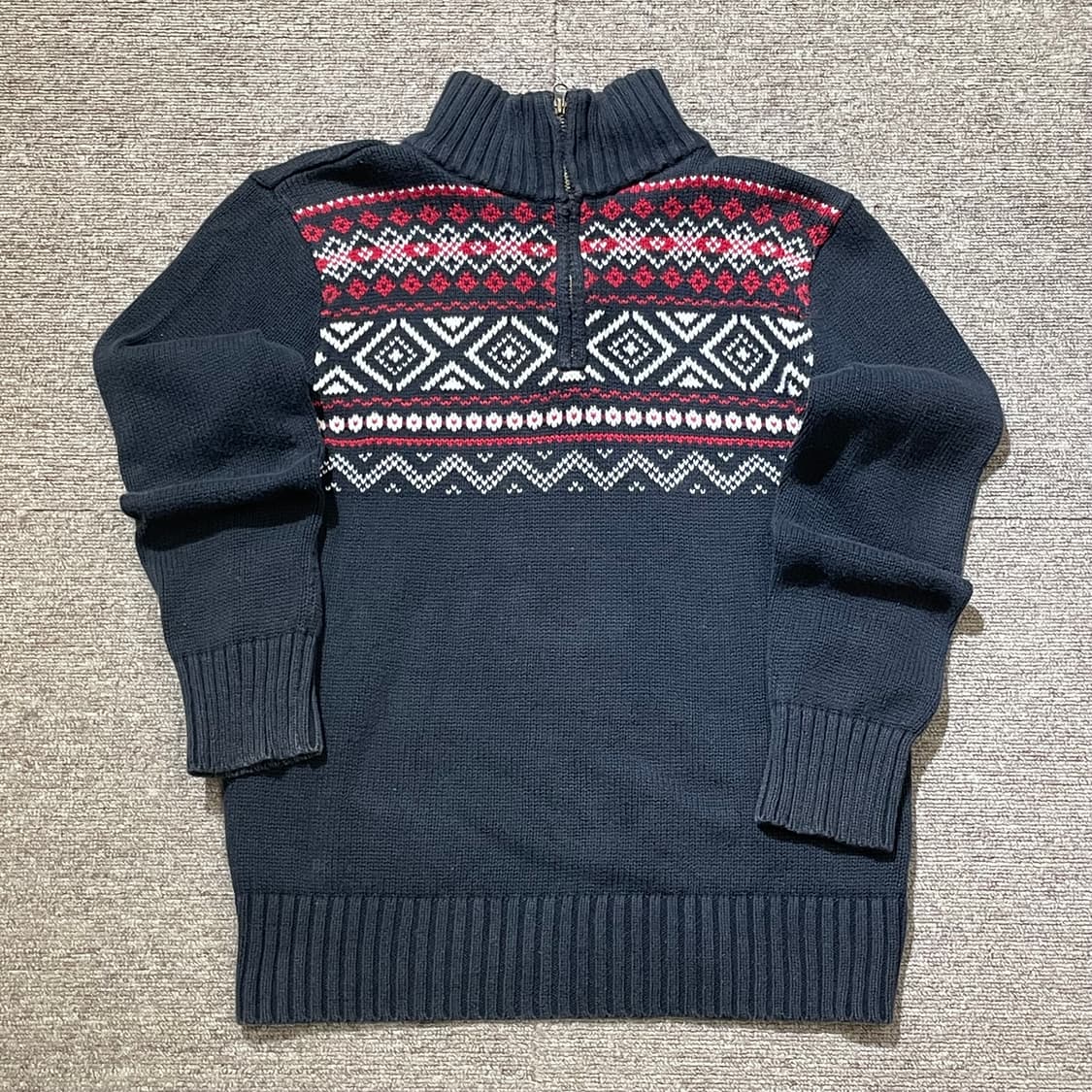 (M) CHAPS 챕스 반집업 니트 상품이미지3