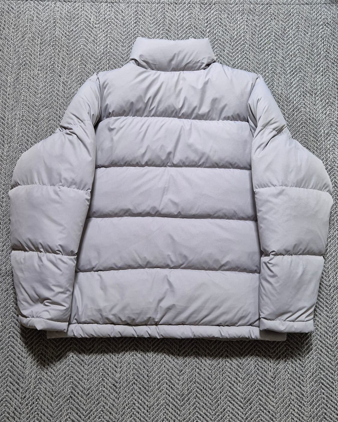 무신사스탠다드 숏 패딩 M 라이트그레이 상품이미지2