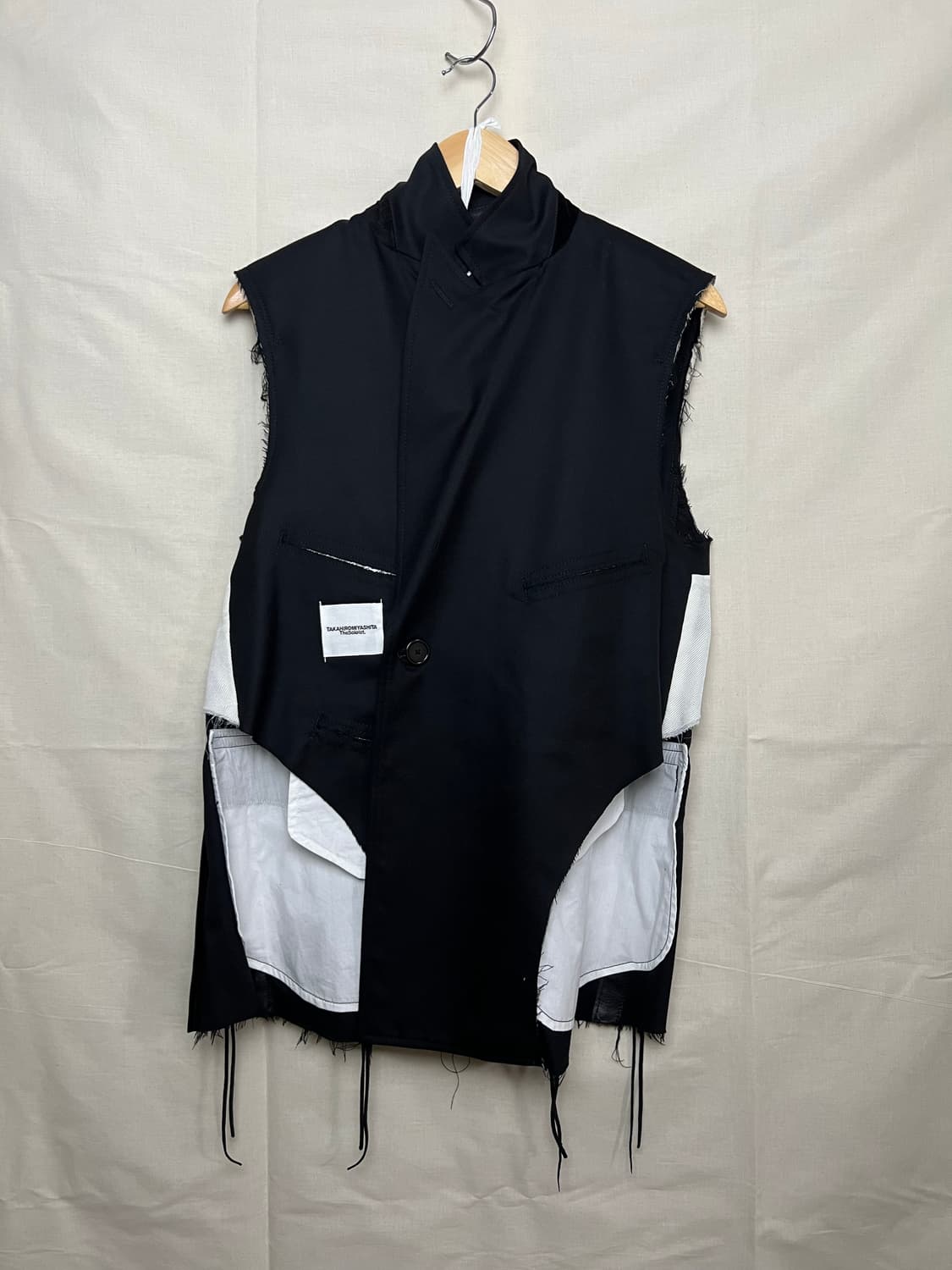 타카히로미야시타 더 솔로이스트 15AW 스타 프린지 더블 블레이져 베스트 상품이미지3