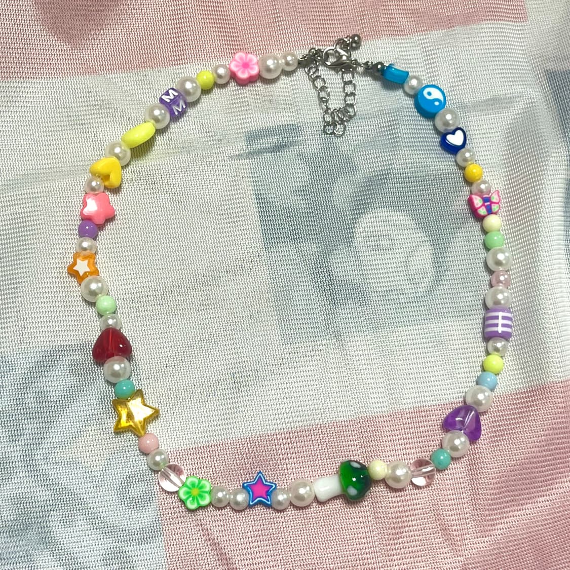 kawaii beaded necklace  상품이미지1