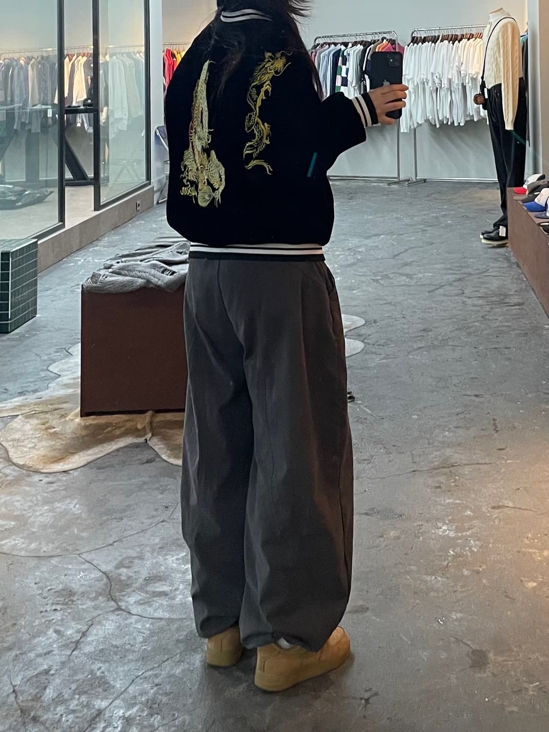 빈티지 신룡 벨벳 스키쟌 H669 상품이미지2