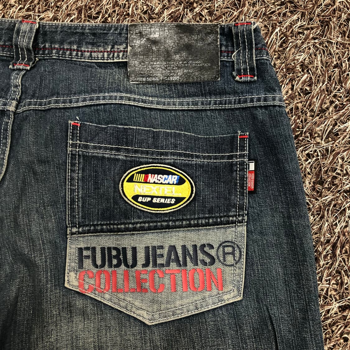 후부 올드스쿨 립합 포드 머스탱 데님 팬츠 상품이미지5