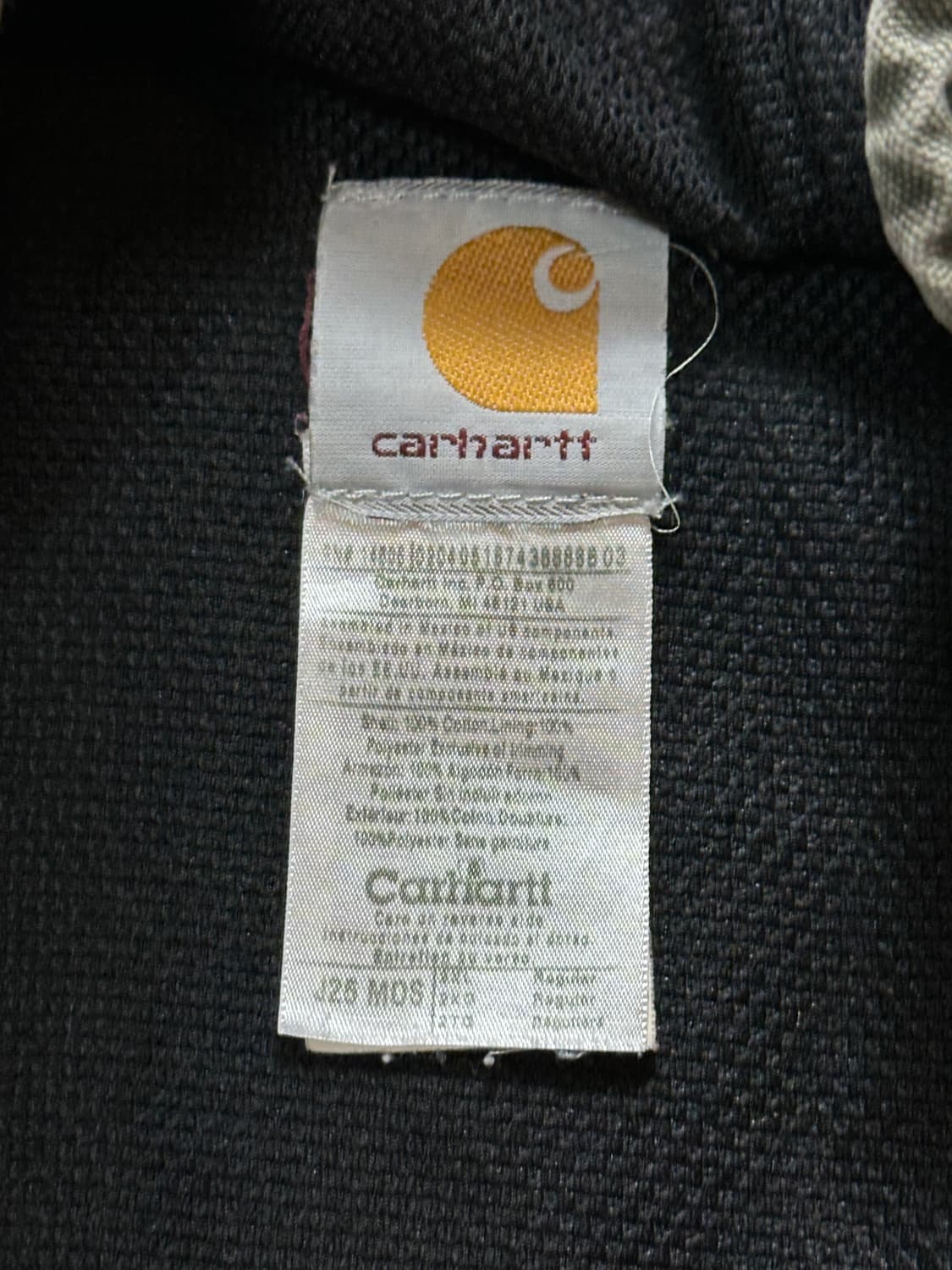 00's OG 칼하트 J25 액티브 자켓 칼하트 J130 MOS 상품이미지8