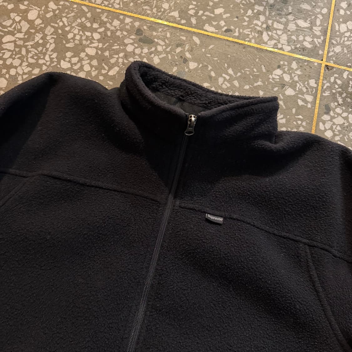 90s 올드 슈프림 플리스 집업 자켓 상품이미지4