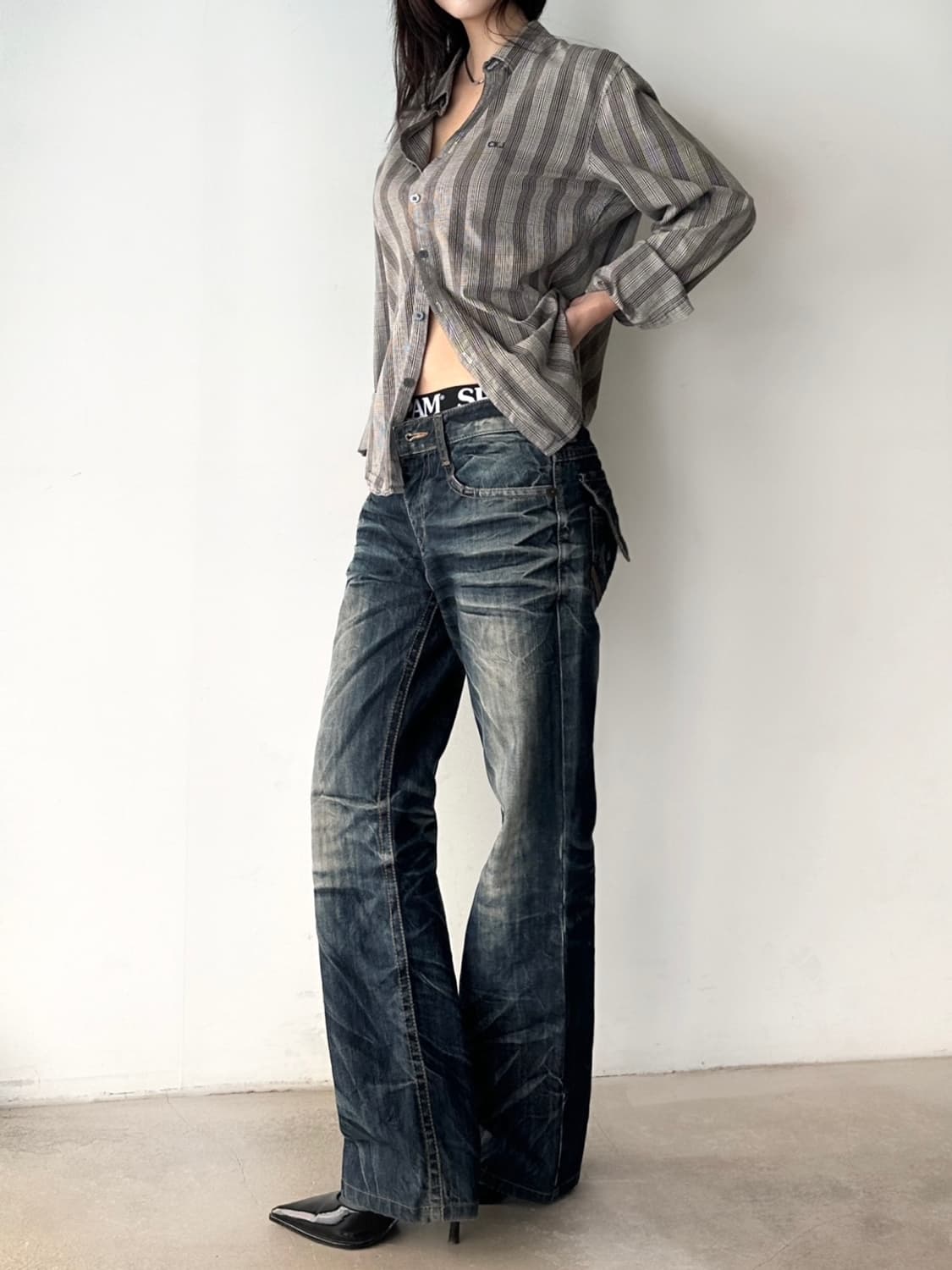 CALVIN KLEIN JEANS Basic check shirt 상품이미지2